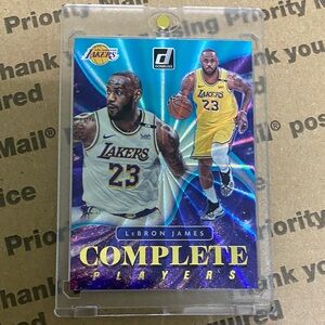 2021 Panini Donruss LeBron James Complete Players Teal Explosion!!